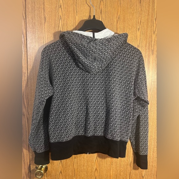 Michael Kors Monogram Full Zip Hooded Jacket - Picture 6 of 6